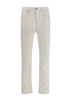 PT Torino corduroy trousers - White