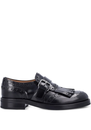 Church's fringed buckle Oxford shoes - Black
