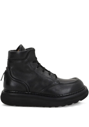 Premiata lace-up chunky-sole boots - Black
