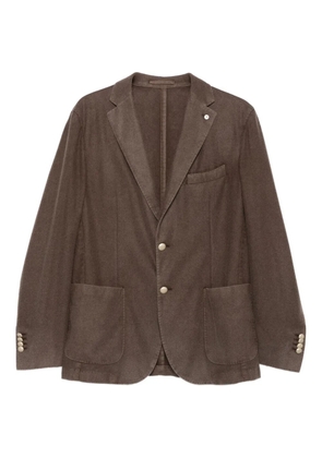 L.B.M. 1911 patch-pocket blazer - Brown