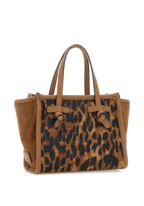 MARCELLA CLUB leather tote bag - Neutrals