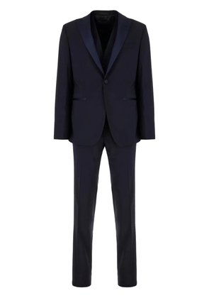 Corneliani shawl lapel suit - Blue