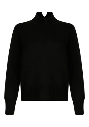 Gran Sasso high-neck sweater - Black