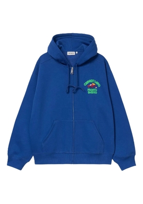 Carhartt WIP Pronto zip-up hoodie - Blue