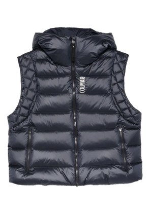 Colmar zip-fastening hooded gilet - Blue