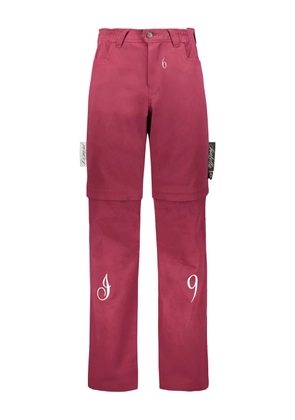 Isabella 1985 cotton trousers - Red