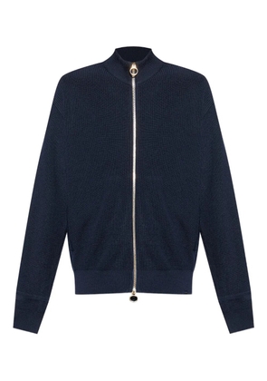 Paul & Shark ribbed zip-up cardigan - Blue
