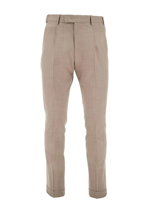 PT Torino pleated trousers - Neutrals