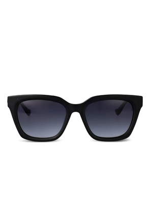 Yohji Yamamoto square-frame sunglasses - Black