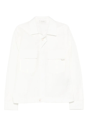 YES LONDON flap-pocket shirt jacket - White