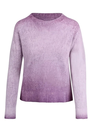 PLOUMANACH ombre-effect crew-neck sweater - Purple