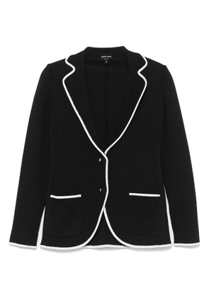 Giorgio Armani single-breasted blazer - Black