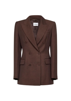 P.A.R.O.S.H. double-breasted blazer - Brown