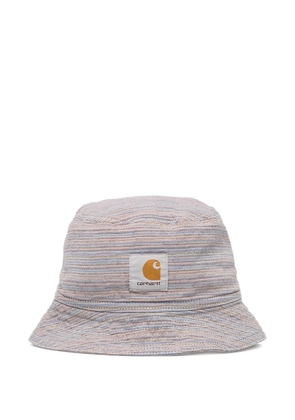 Carhartt WIP Gellar striped bucket hat - Grey