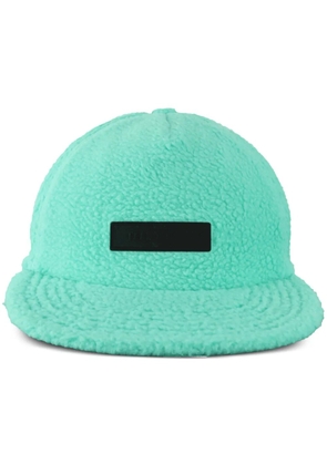 FEAR OF GOD ESSENTIALS logo-patch fleece baseball cap - Green