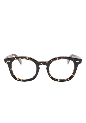 Family Affair Depp tortoiseshell round-frame glasses - Brown