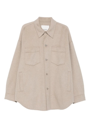 Nanushka Martin patch-pocket overshirt - Neutrals