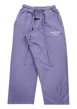 FEAR OF GOD ESSENTIALS logo-print track pants - Purple