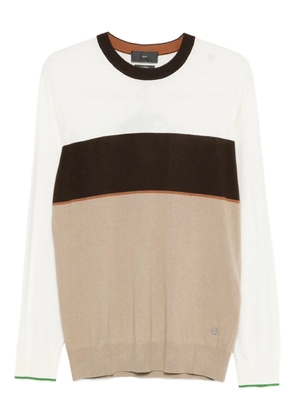 LIU JO crew-neck sweater - Brown