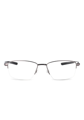 Nike 6045 rectangle-frame glasses - Silver