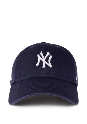 Sporty & Rich logo-embroidered cap - Blue