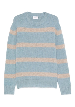 Diana Studio striped crew-neck sweater - Blue