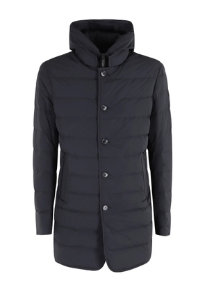 Duno Loft Hoody button coat - Blue