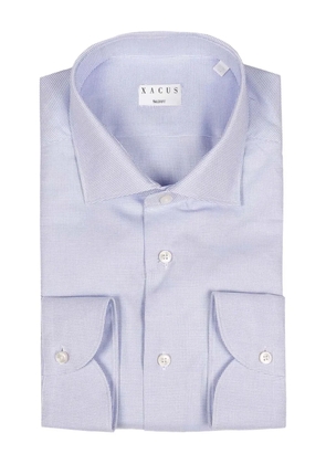 Xacus buttoned patterned shirt - Blue