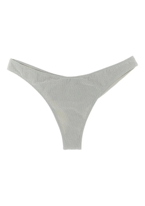 MC2 Saint Barth Naomi lurex bikini bottoms - Silver