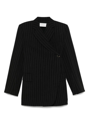 Sportmax pinstriped blazer - Black