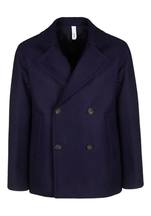 Hevo double-breasted coat - Blue