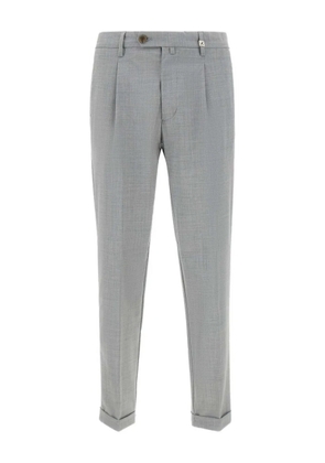 Myths pleated-pocket trousers - Grey