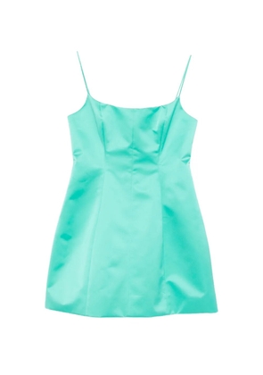 Blumarine green mini dress