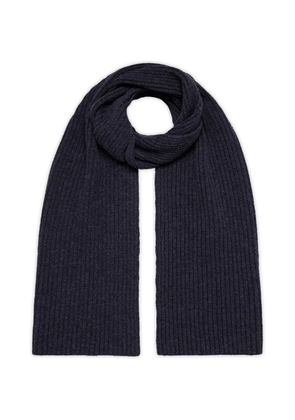 N.Peal ribbed cashmere scarf - Grey