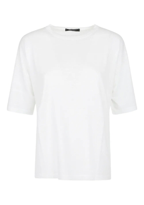 Aragona linen T-shirt - White