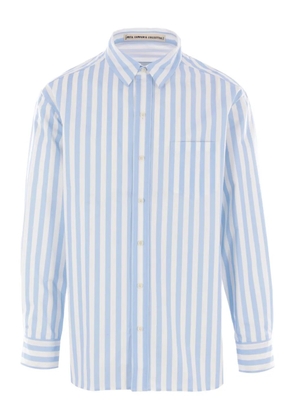Meta Campania Collective striped poplin shirt - White