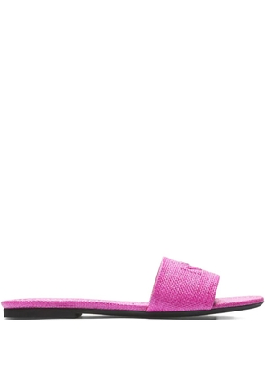 Nº21 logo-embossed sandals - Pink
