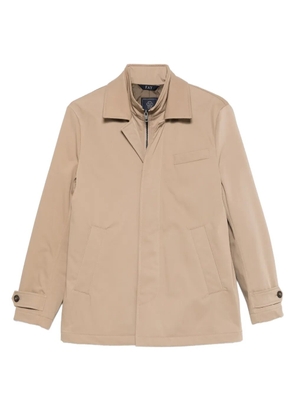 Fay double-layer welt-pocket jacket - Neutrals