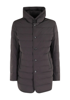 Duno Loft Hoody button coat - Brown