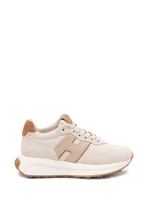 Hogan H641 logo-detail sneakers - Neutrals