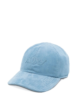 Autry corduroy logo-patch cap - Blue