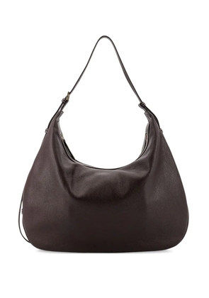 ATP Atelier contrast-stitch shoulder bag - Brown