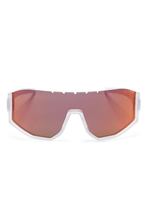 Dita Eyewear shield-frame sunglasses - White