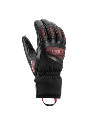 LEKI logo-detail gloves - Black