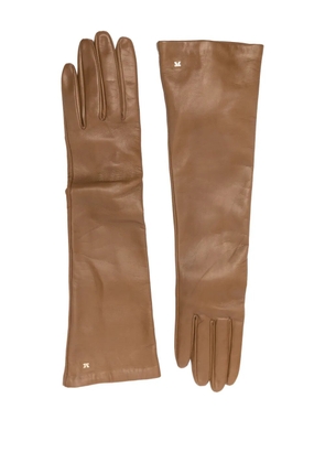 Max Mara Afidee gloves - Brown