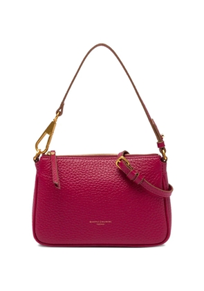 GIANNI CHIARINI zip leather shoulder bag - Pink