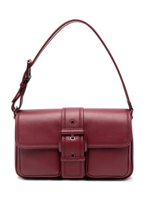 Michael Michael Kors Colby buckle-fastening leather shoulder bag - Red