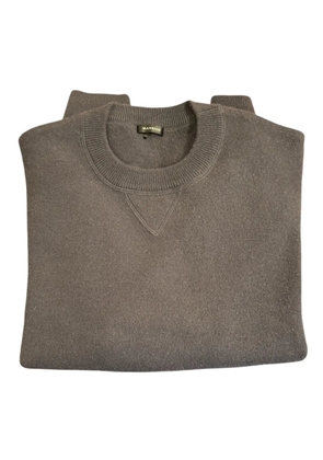 MANRICO CASHMERE crew-neck cashmere sweater - Grey