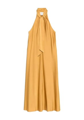 Forte Forte bow-tie dress - Gold