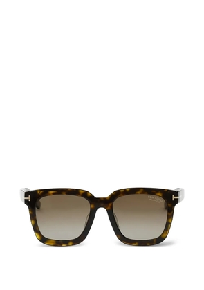 TOM FORD square full-rim sunglasses - Brown